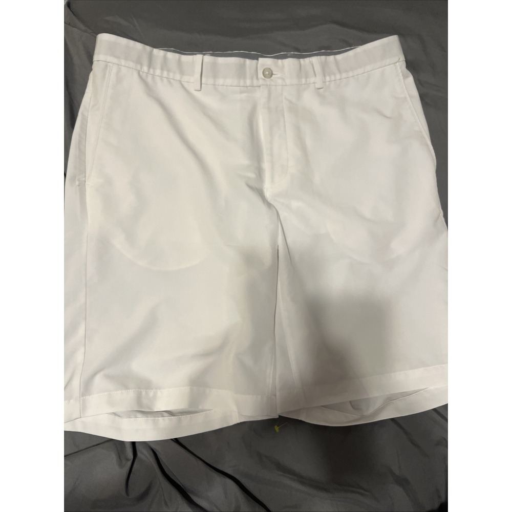 Nike Shorts Mens 36 White Flat Front Golf